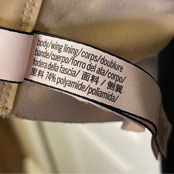 Victoria’s Secret Leopard Print Women's Seamless Bralette Cream Brown 32A - Picture 14 of 15